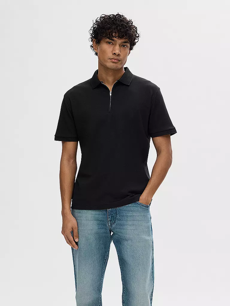 SELECTED | Poloshirt SLHFAVE | beige
