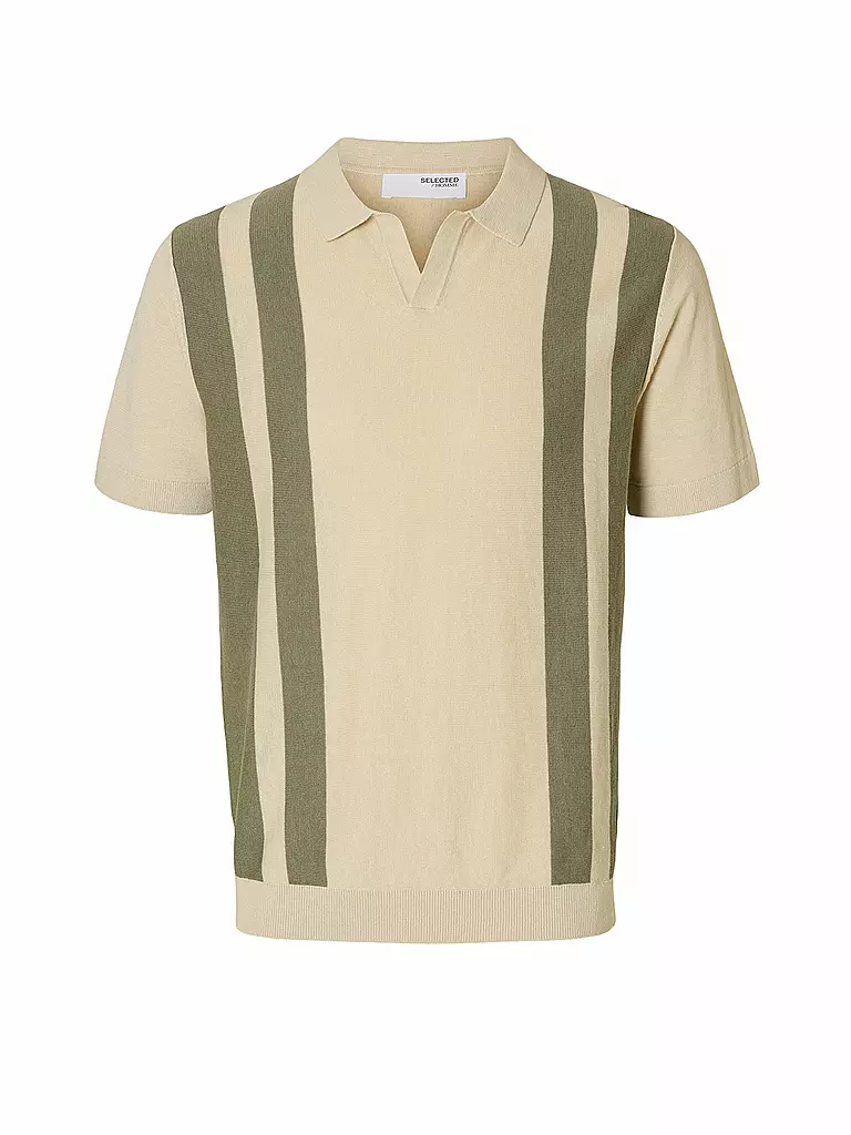 SELECTED | Poloshirt SLHMATTIS | beige