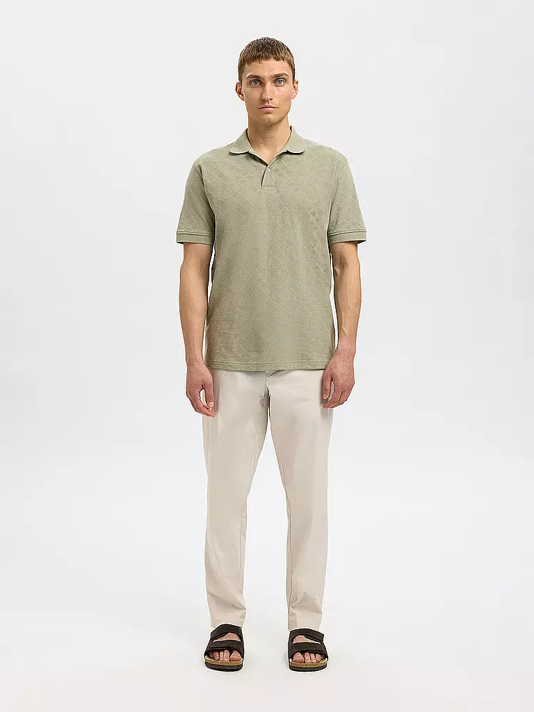 SELECTED | Poloshirt SLHPAUL | grün