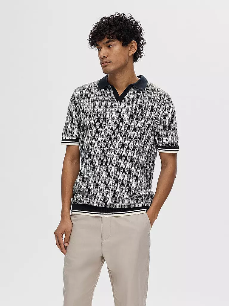 SELECTED | Poloshirt SLHWIFI | dunkelblau