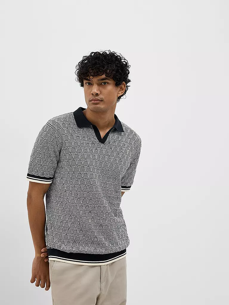 SELECTED | Poloshirt SLHWIFI | dunkelblau