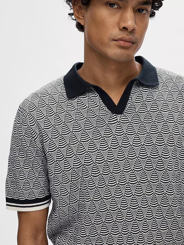 SELECTED | Poloshirt SLHWIFI | dunkelblau