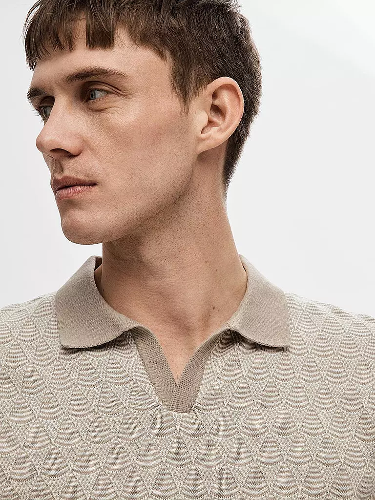 SELECTED | Poloshirt SLHWIFI | beige