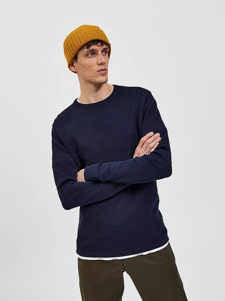 SELECTED | Pullover SLHMAINE  | dunkelblau