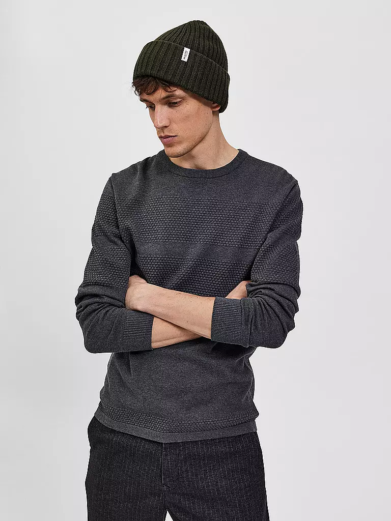 SELECTED | Pullover SLHMAINE  | grau