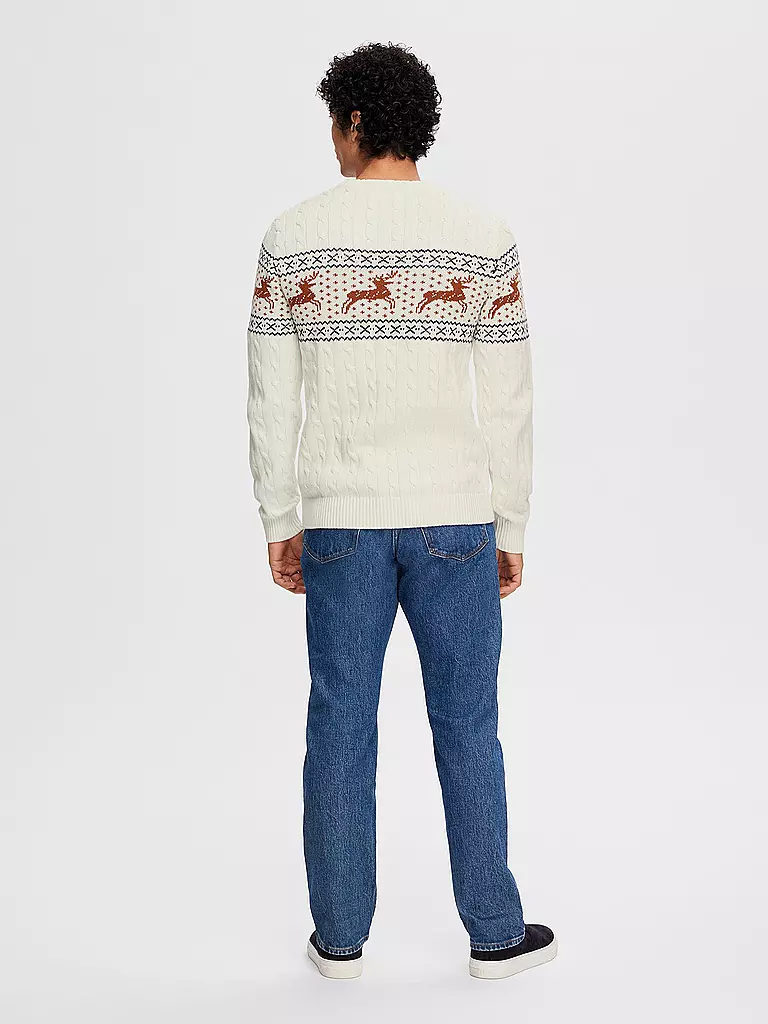 SELECTED | Pullover SLHREINDEER | blau