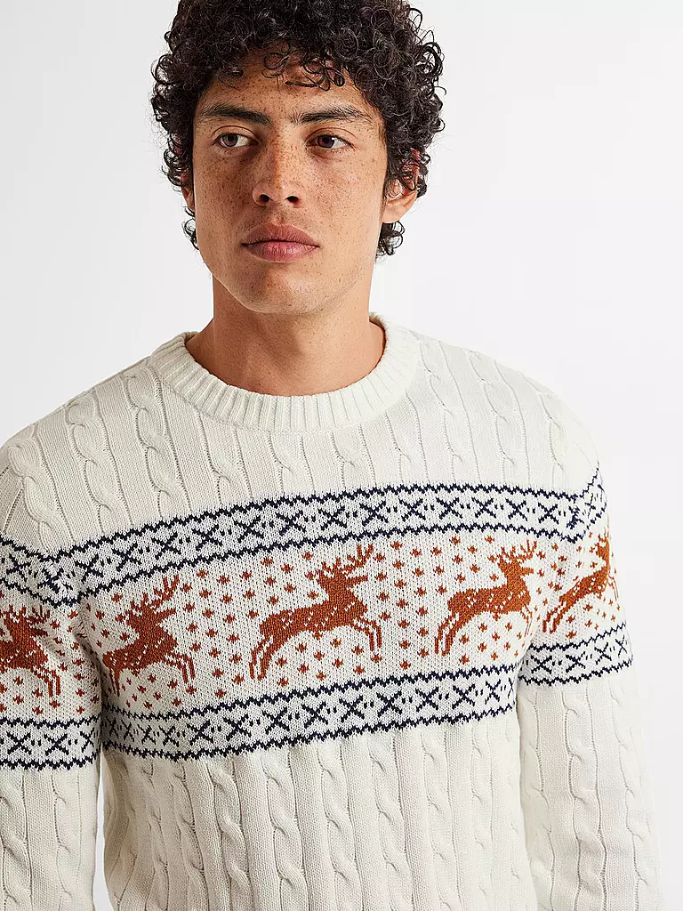 SELECTED | Pullover SLHREINDEER | blau