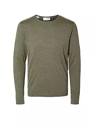 SELECTED | Pullover SLHROME | olive