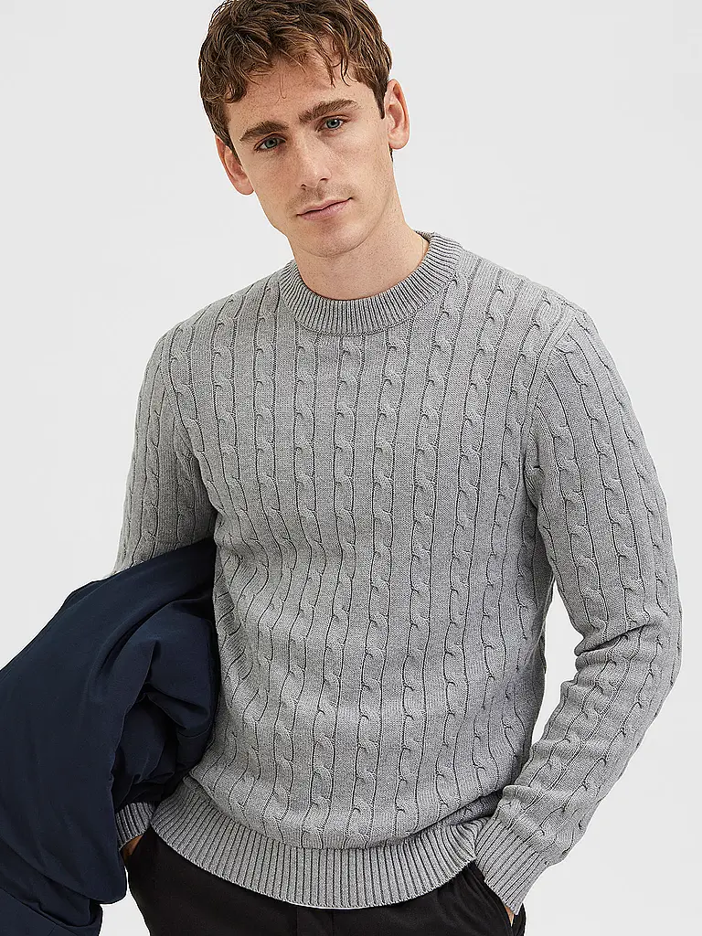 SELECTED | Pullover SLHRYAN  | grau