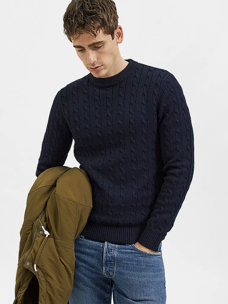 SELECTED | Pullover SLHRYAN  | blau