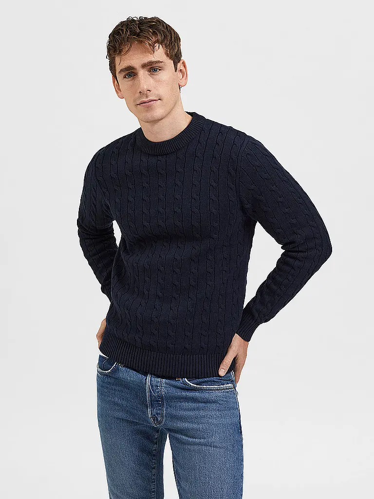SELECTED | Pullover SLHRYAN  | blau