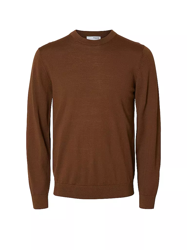 SELECTED | Pullover SLHTRAY  | braun