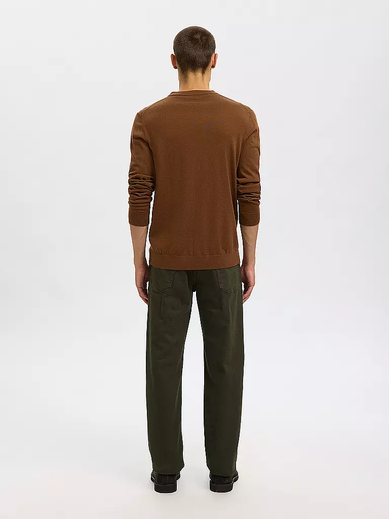 SELECTED | Pullover SLHTRAY  | braun