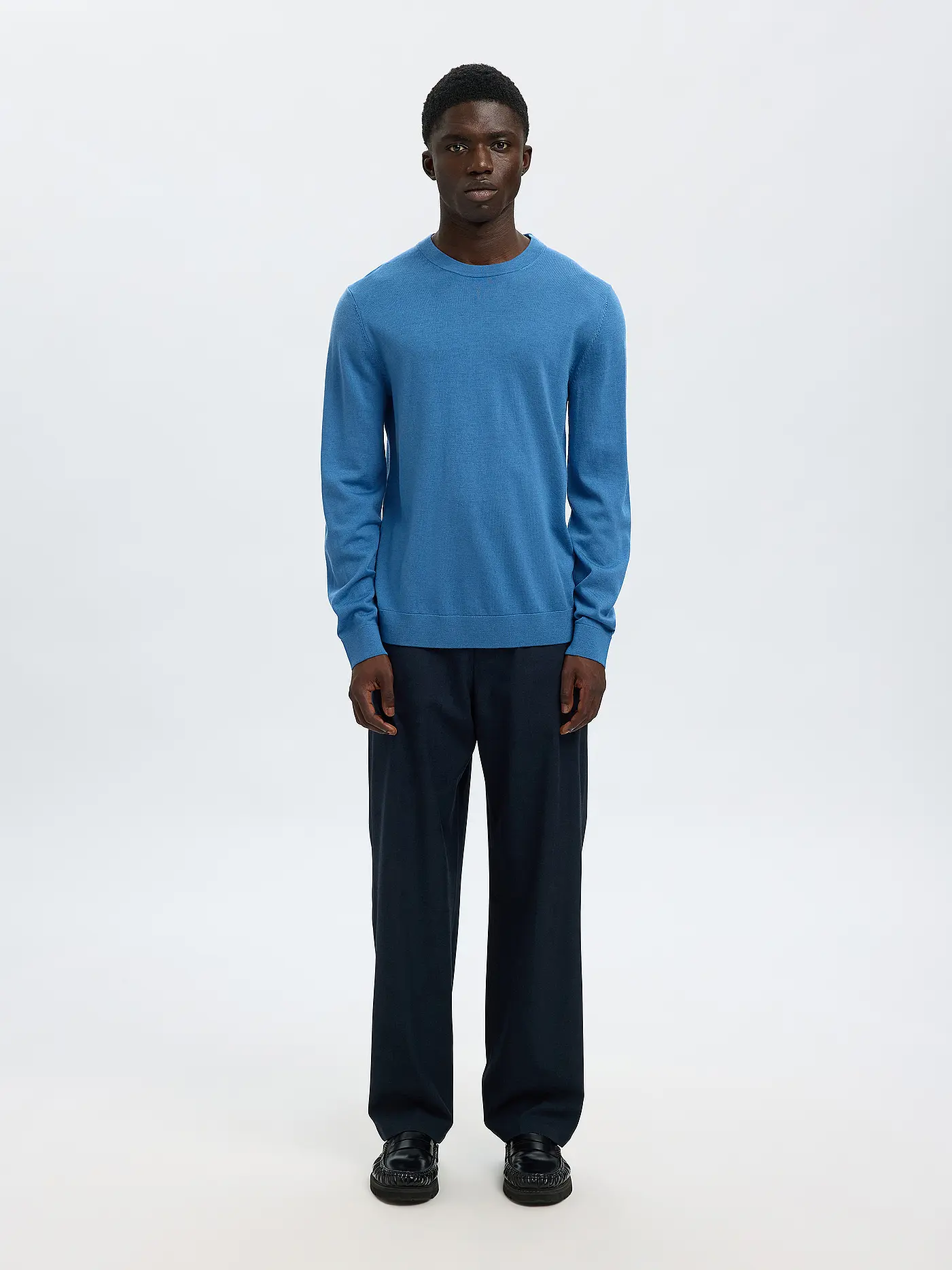 SELECTED | Pullover SLHTRAY  | blau