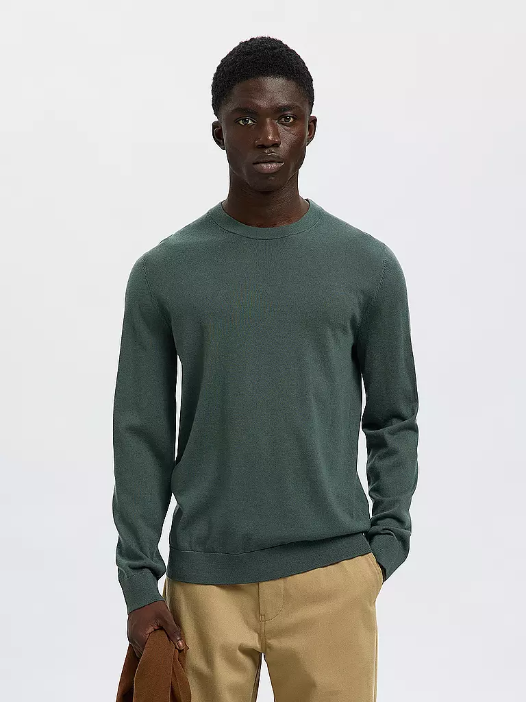 SELECTED | Pullover SLHTRAY  | grün