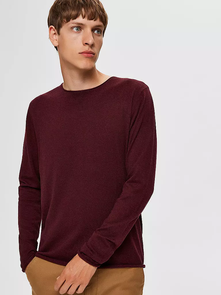 SELECTED | Pullover | rot