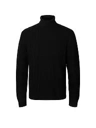 SELECTED | Rollkragenpullover SLHTOM | Schwarz
