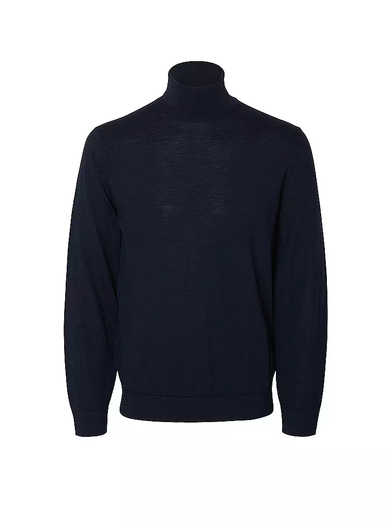 SELECTED | Rollkragenpullover SLHTRAY | blau