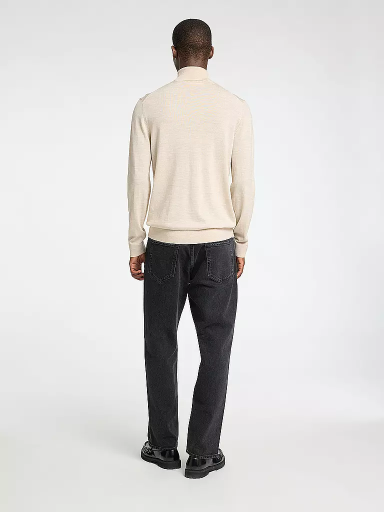 SELECTED | Rollkragenpullover SLHTRAY | schwarz