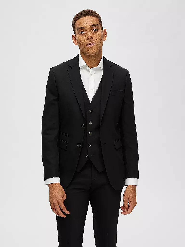 SELECTED | Sakko Slim Fit SLHSLIM-NEIL | dunkelgrün