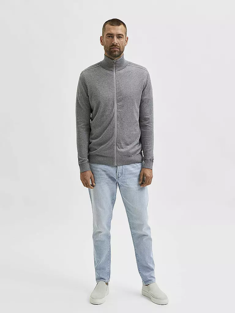 SELECTED | Strickjacke SLHBERG | grau