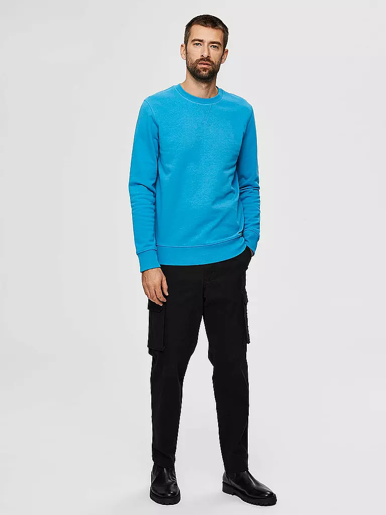 SELECTED | Sweater " SLHJASON340  " | blau