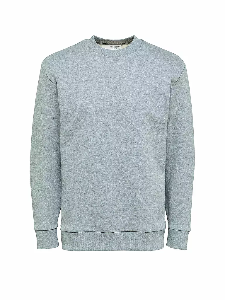 SELECTED | Sweater SLHRELAXHOFFMAN  | grau