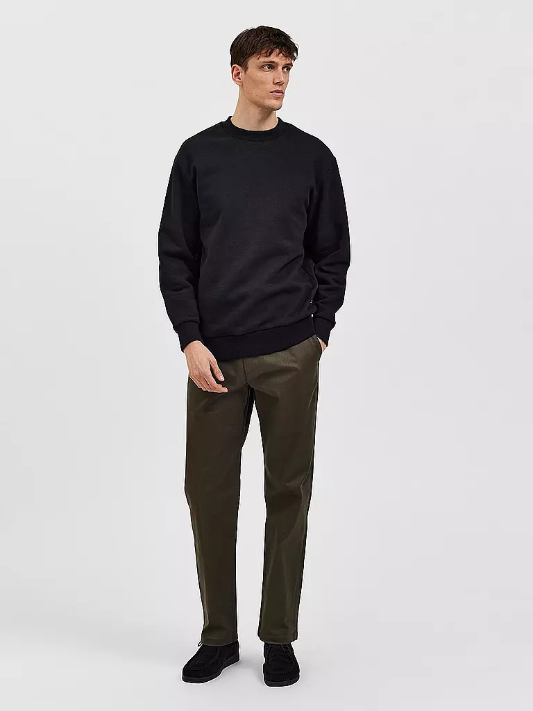 SELECTED | Sweater SLHRELAXHOFFMAN  | schwarz