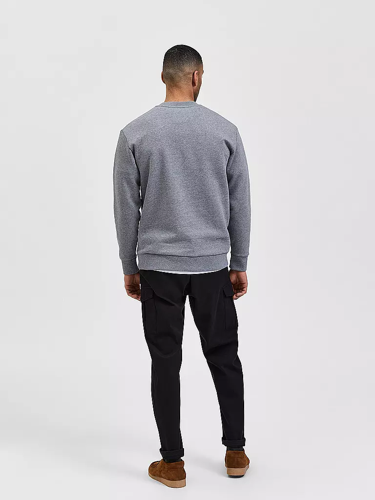 SELECTED | Sweater SLHRELAXHOFFMAN  | grau