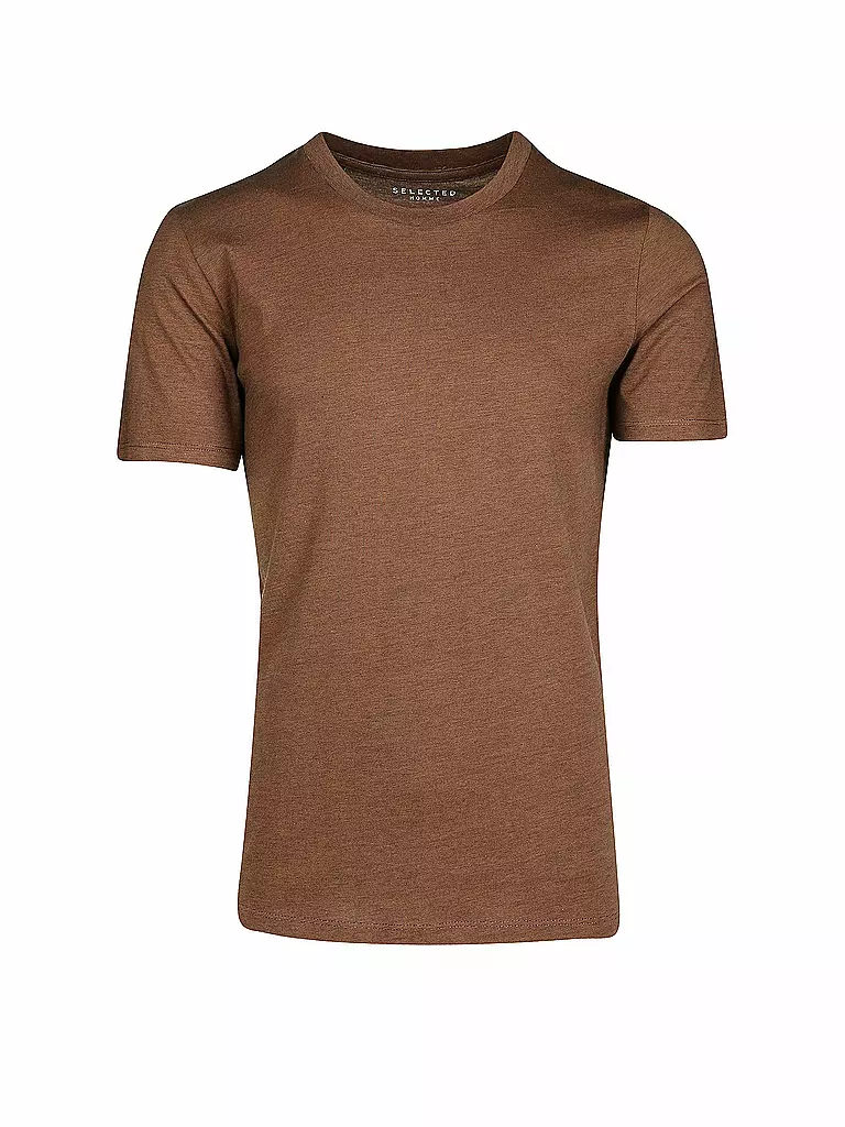 SELECTED | T-Shirt "SLHTHEPERFECT" | orange