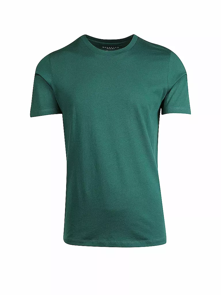 SELECTED | T-Shirt "SLHTHEPERFECT" | grün