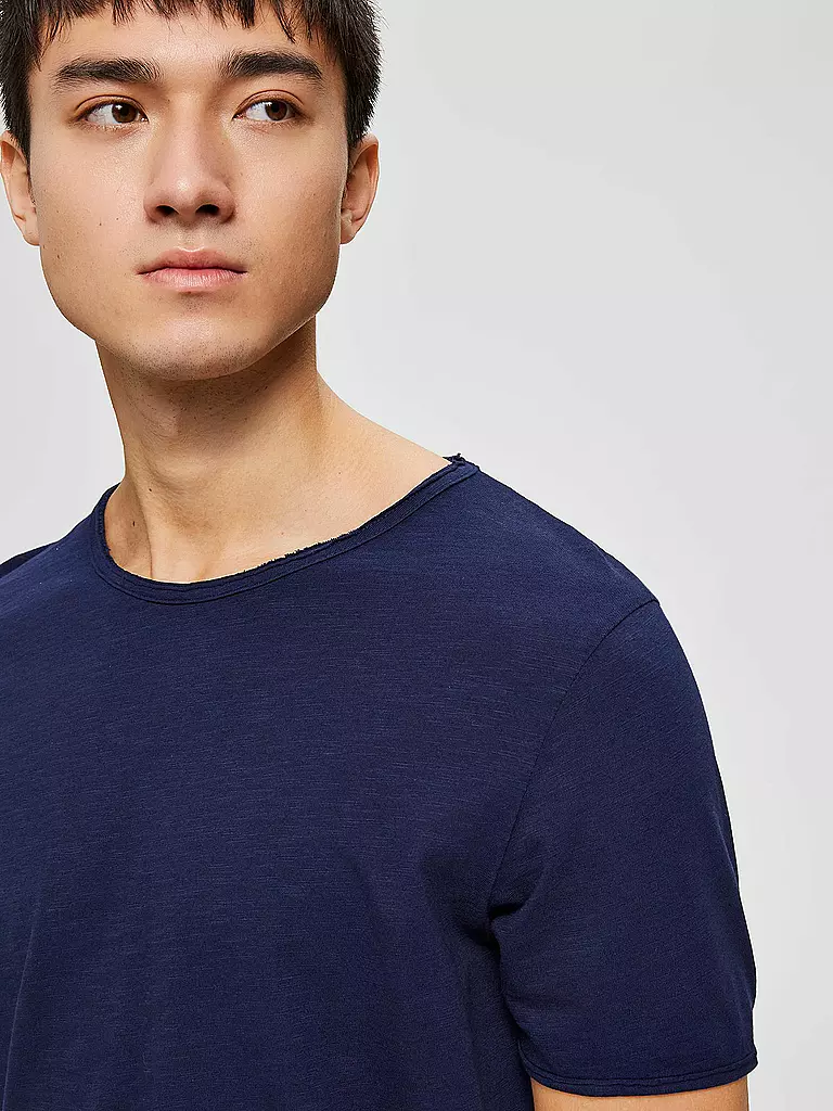 SELECTED | T-Shirt Regular Fit  | blau