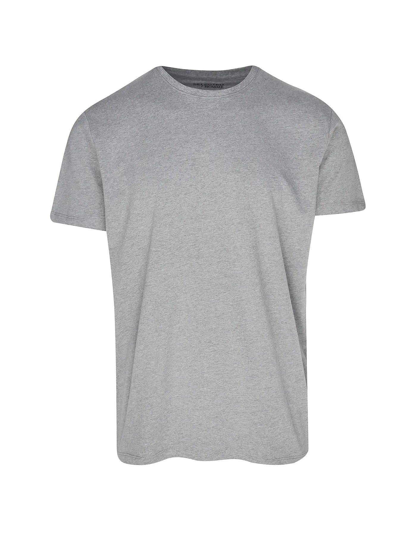 SELECTED | T-Shirt SLHASPEN  | grau