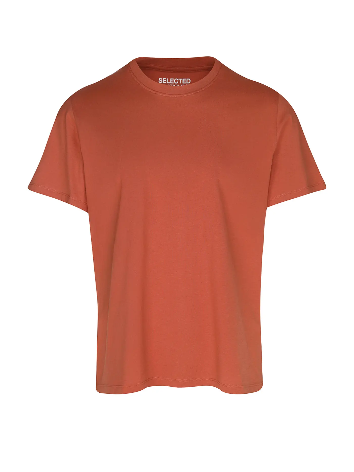 SELECTED | T-Shirt SLHASPEN  | orange