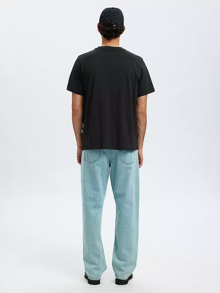 SELECTED | T-Shirt SLHASPEN | braun