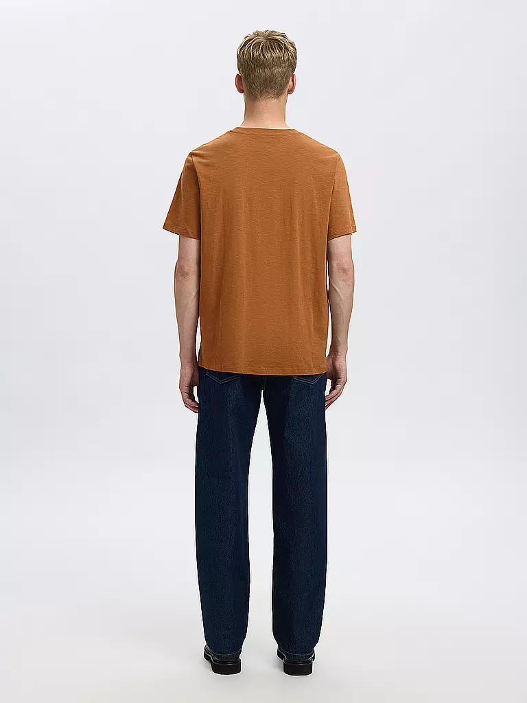 SELECTED | T-Shirt SLHASPEN | olive