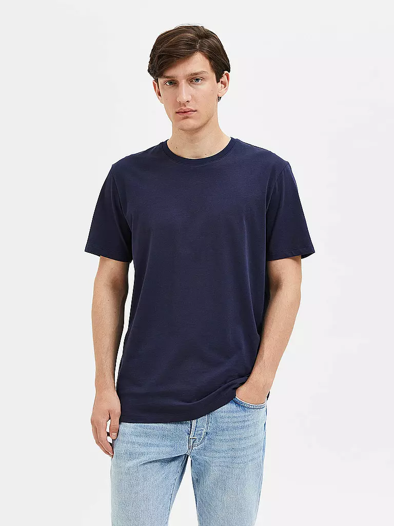 SELECTED | T-Shirt SLHASPEN | olive