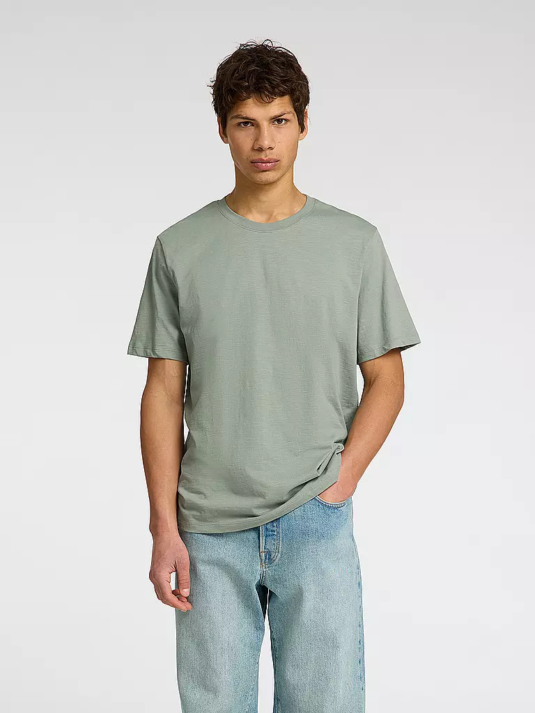 SELECTED | T-Shirt SLHASPEN | olive