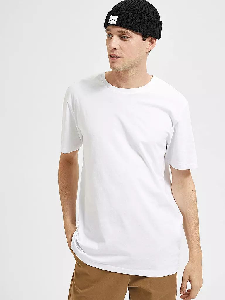 SELECTED | T-Shirt SLHASPEN | schwarz