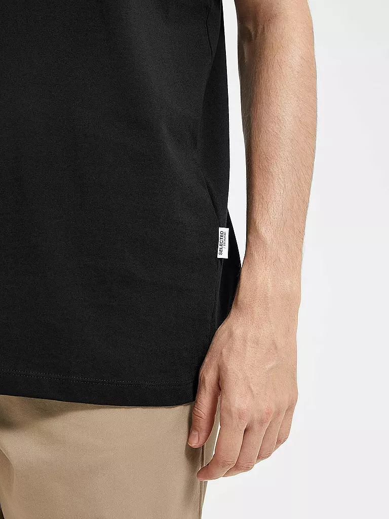 SELECTED | T-Shirt SLHASPEN | olive