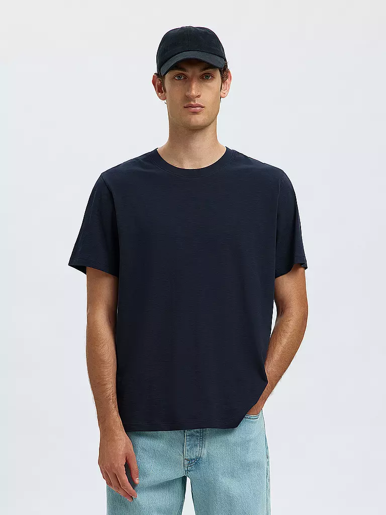SELECTED | T-Shirt SLHASPEN | braun
