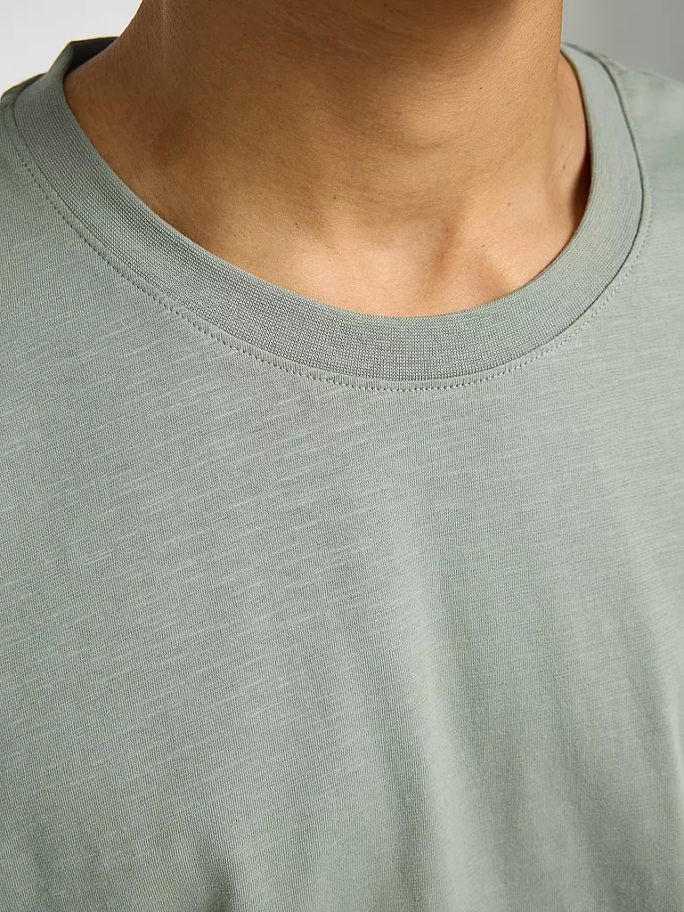 SELECTED | T-Shirt SLHASPEN | olive