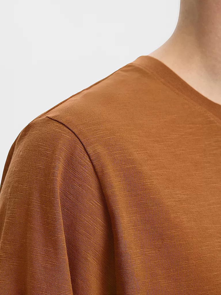 SELECTED | T-Shirt SLHASPEN | olive