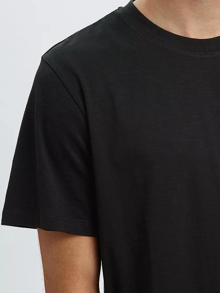 SELECTED | T-Shirt SLHASPEN | braun