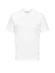 SELECTED | T-Shirt SLHCOLMAN | weiss