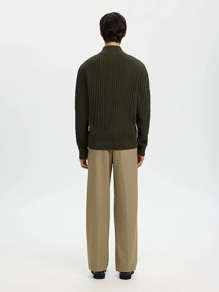 SELECTED | Troyer Pullover  | grau
