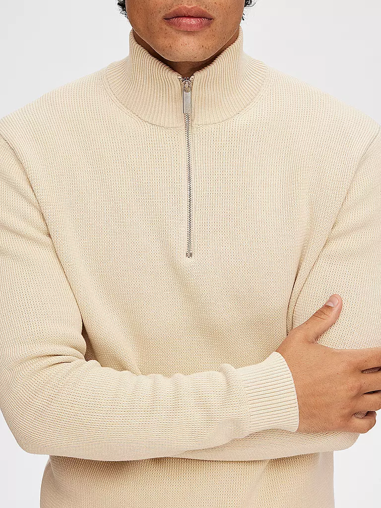 SELECTED | Troyer Pullover SLHDANE | beige