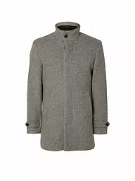 SELECTED | Wollmantel SLHNEW | hellgrau