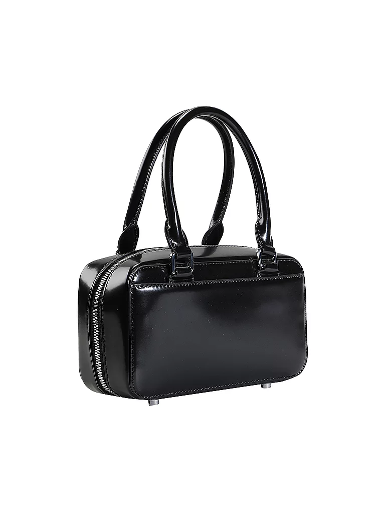 SELF-PORTRAIT Ledertasche - Mini Bag schwarz