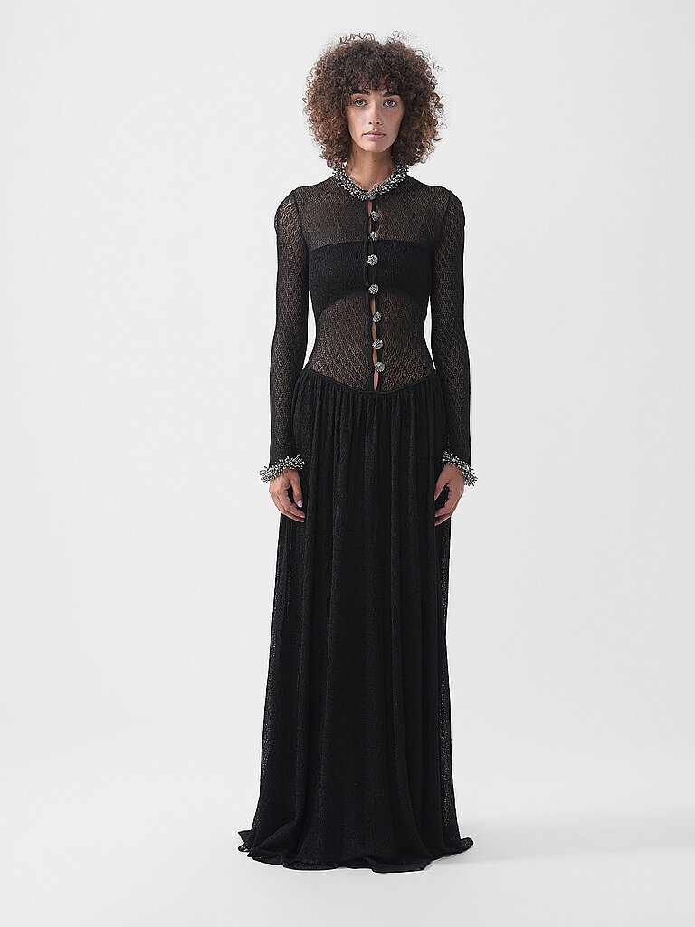 SELF-PORTRAIT Abendkleid schwarz | S